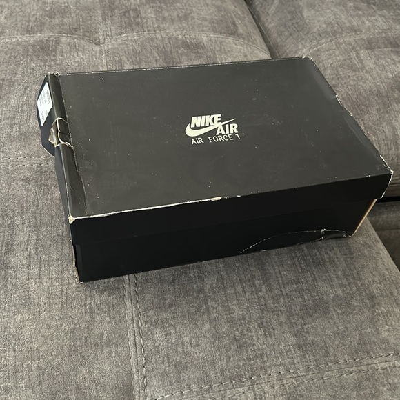 Nike Air Force 1’s with orange swoosh - Picture 4 of 4